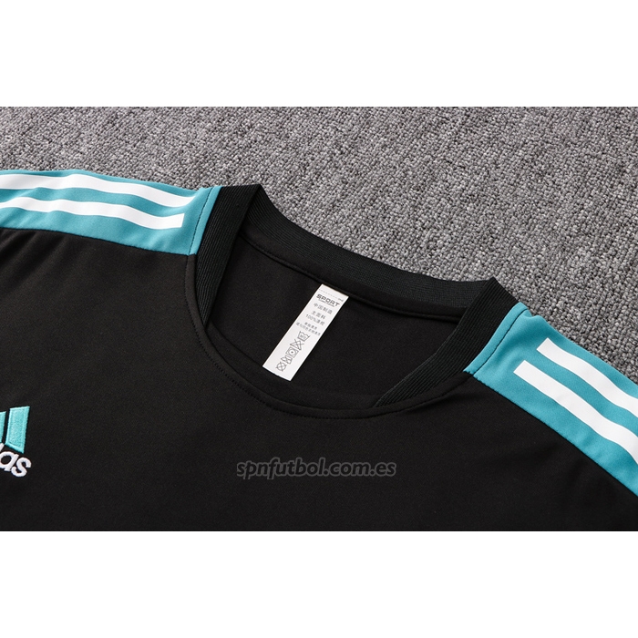 Chandal del Real Madrid Manga Corta 2022-2023 Negro